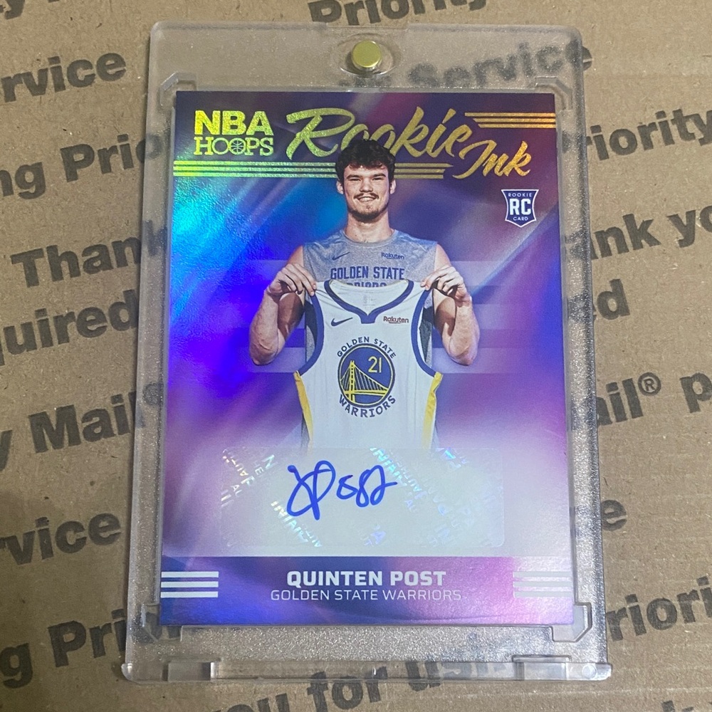 2024-25 Panini NBA Hoops Quinten Post Rookie Auto!!